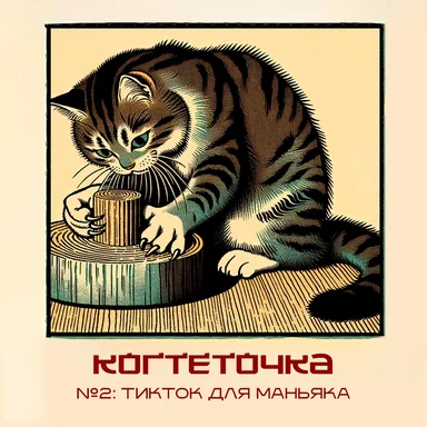 Обложка: Когтеточка: ТикТок для маньяка.
