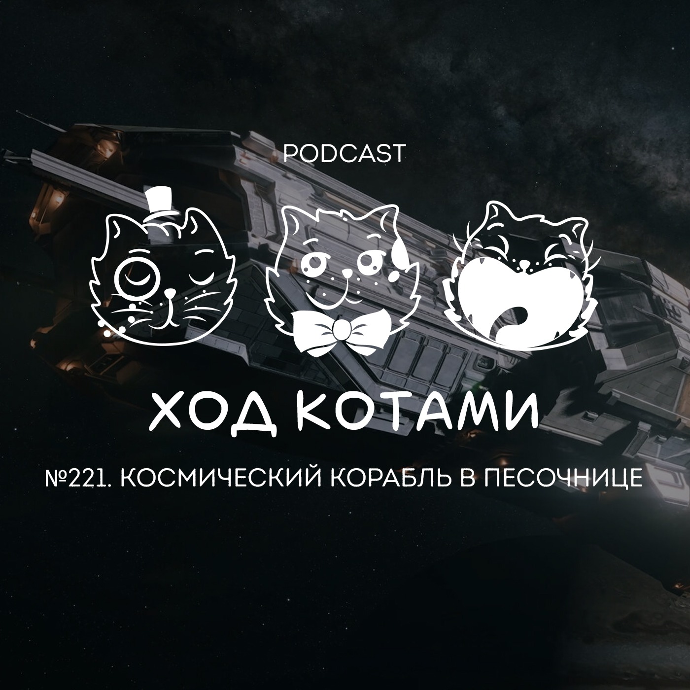 Обложка: №221. Космический корабль в песочнице.